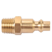 Brass 1/4 Inch NPT Male Air Hose Quick Connect Adapter,Air Coupler Plug Kit,Air Compressor Fittings 50Pcs (Male NPT)