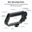 Top Handle Grip with Quick Release Cheese Mount and 15mm Rod Clamp for DSLR Camera Cage Rig Stabilizer B 5