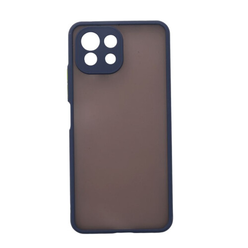 Luxury Silicone Shockproof Matte Phone Case Translucent Cover Casing for  11 Lite (Dark ) 2