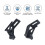 For Bambu P2S CNC Metal Door Hinge 180/270 Kit 3D Printer Upgraded Kit for  P2S 3D Printer 3