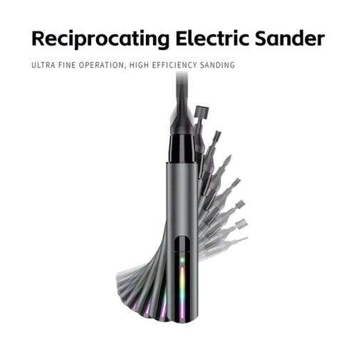 ES-A PRO Electric Reciprocating Sander for Model Building Hobby Grinding Pen Tool Kits 1