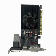 Carte Graphique GT610 2G avec DVI, VGA et Compatibles Express 2.0, Profil Bas, pour Applications Bureautiques