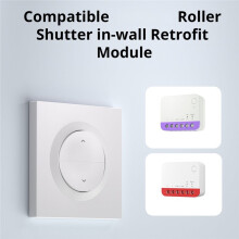 ERBS Fusion Serie Roller Shutter Wall Enclosure EU Wall Box Compatible Fireproof PC Housing Clip- Design