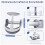 Posture Corrector for Neck & Cervical Spine Alignment - 360 Adjustable Neck Collar with 28 Levels, Memory Foam Support 9