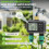 2-Zone Sprinkler Timer Programmable Garden Hose Timer Water-Saving Irrigation Controller for Lawn Yard Drip Systems IPX5 9