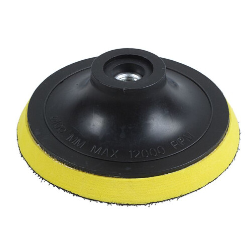 8X Angle Grinder Sanding Polishing Hook and Loop Backing Pad 4 Inch Dia 1