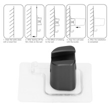 Matte Black Waterproof Holder