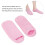 2pcs Moisturizing Socks with Gel Layer for Rough Skin, Pink 8