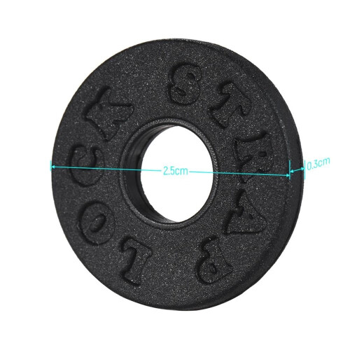 Guitar Strap Locks 4pcs Rubber Blocks Secure Strap Connection for Electric Guitar and Bass 2