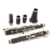 Professional Eflat Clarinet Eb Key with Hard Rubber Wood Body, Precise Intonation and Case