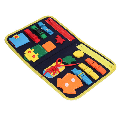 Sensory Felt Shoe Tying Board