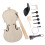 3/4 Size DIY Violin Kit for Students, Solid Wood Spruce  Maple Back, Acoustic Fiddle Set 1