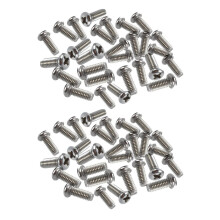 60 Pcs VESA TV LCD Monitor Mounting for Screws M4 x 10mm