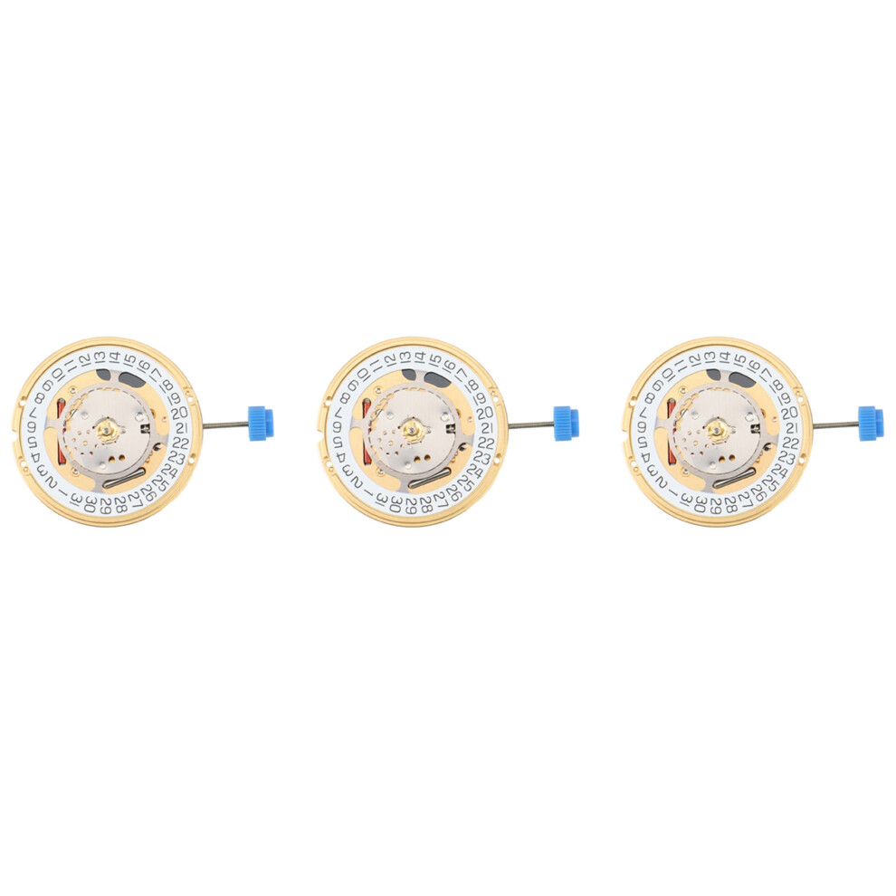 3X Swiss For Eta F06.111 And F06.115 Watch Quartz Movement Date At 3' Watch Repair Parts And Adjusting Stem 6033335590025