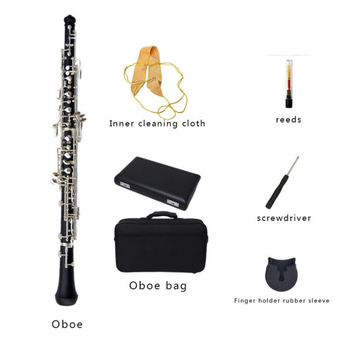 Professional C Key Fully Automatic Oboe Cupronickel Plated Silver for Consistent Performance 1