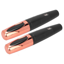 2 Stück 16 g Wasserdichte schwarze Volumen-Wimperntusche zum Locken für Damen