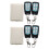 12V 4 Channel 200M Wireless RF Remote Control  4 Transmitter + 2 Receiver 1