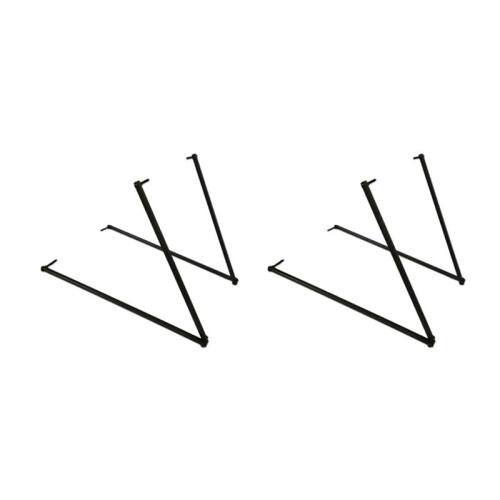 2 Pair Portable Archery Target Bracket Training Targets Boards Frame Target Stand for EVA XPE Archery Target