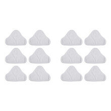 Almofadas de Substituição de 12 Peças Compatíveis com Esfregão um X5, Limpador de Chão, Almofadas de Microfibra Laváveis