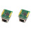 2X W5500 Ethernet Network Module SPI Interface Ethernet/TCP/IP Protocol Compatible WIZ820Io 1