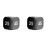 2X -Timer Kitchen Timer Gravity Sensor Flip Meditation Timer for  Management and Countdown 5-15-25-45 Min(Black) 1