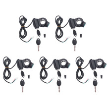 5X Elektrische Scooter Contactslot Sleutel Cilinder Startschakelaar Lock Elektrische Scooter Vervangende Accessoires voor M4