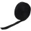 4pcs 25mmx20M Roll Nylon Tape Strap for Webbing Bag Strapping Belt Making DIY  - Black 4