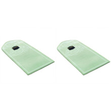 2X Prayer Rug Prayer Mat for Ramadan Portable Worship Kneel Embossing Floor Carpets Non-Slip Soft Meditation Mat Green