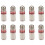 10X 3 Color Temperatures Integrated SMD LED Corn Lamp E27 AC85V - 265V Warm White LED Light Bulb 12W 1