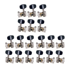18Pcs 9R9L Guitar Tuning Pegs Open Machine Heads Acoustic Folk Guitar Tuning Peg Tuners Parts