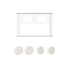 Protective Case Rocker Cap for Legion Go Monitor Game Console Game Frame Shell Plastic PC Protective Cover Transprent