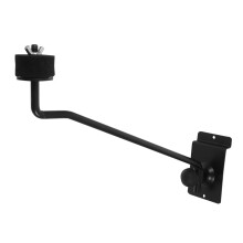 Tambourine Display Stand with Secure Vertical Slatwall Mount for Cymbal and Percussion Storage
