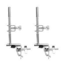 2X Drum Cowbell Clip Cowbell Holder Cowbell Mount Stand Cowbell Extension Clip Hardware Percussion Accessory