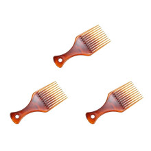 3X Hair Comb Hair Fork Comb Insert Hairdressing Curly Hair Brush Comb Hairbrush Styling Tool for Men & Women