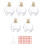 5 St 50 Ml Sprayflaska Små Kosmetiska Atomizer Parfymflaskor Atomizing Spray Container Glas Sprayflaskor för Resor 1