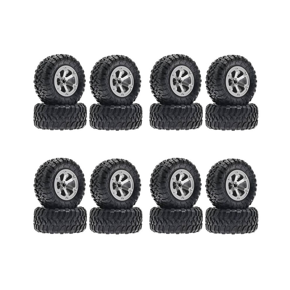 4Set 73Mm Wheel Tire Tyre For Wpl C14 C24 B24 B36 Mn D90 Mn-90 Mn99s Fy003 Fy004 Rc Car Upgrade Parts Accessories 6031717617162