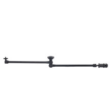 2X 20Inch Adjustable Articulating Friction Magic Arm with Hot Shoe Mount for LED Light DSLR Rig LCD Monitor