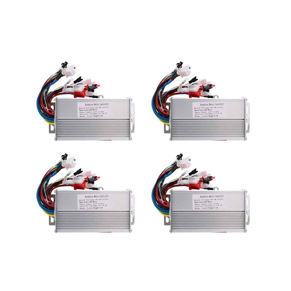 4X Ebike Brushless Controller 30A 36V 48V 500W Electric Scooter Blcd Controller For Scooter Bicycle Accessories 4712527872294