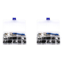 2X M2 M2.5 M3 Schroef Bevestigingsset Gereedschapskist voor 144001 144010 124007 124016 124017 124018 124019 RC Auto Onderdelen