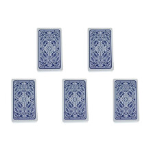5X Poker Cards Waterproof Texas Hold'Em Playing Cards Black Jack Plastic Game Card Poker Game Board Game Card-