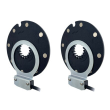 2X Electric Bike Magnetic Power Sensor 36/48V Pedal Assist Sensor F-8C Magnets Dual Hall Sensors PAS System Ebike Parts