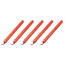 5pcs 110cm Scuba Diving Surface Buoy SMB Signal Tube Safety Gear for Underwater Spearfishing Snorkeling Diver