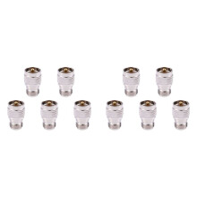 10X UHF Male PL259 to N Female M/F Straight Coax RF Adapter