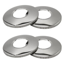4Pack Pool Ladder Escutcheon,Stainless Steel Escutcheons Plates for Pool Handrail,Pool Handrail Covers for Inground Pool