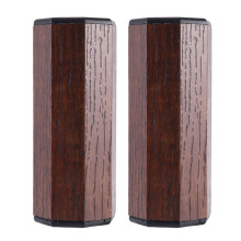 2X Rhythmus-Sandstreuer Naturholz-Sandstreuer Rhythmus-Musikinstrumente für Trommler und Bandbegleitung 12Cm