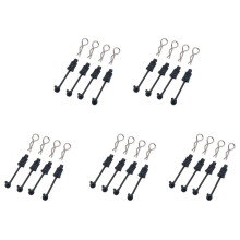 20Pcs Rubber Body Clip Retainer Shell Fixed Buckle Lock AR390178 for ARRMA 1/7 Limitless Mojave 1/8 Typhon Kraton RC Car