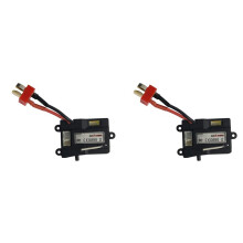 2X Controlador de Velocidade EletrôNico ESC ZJ07 T Plug para Hosim XLH Xinlehong 9130 9135 9137 1/16 RC PeçAs de Reposição de Carro