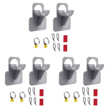 6 Jeux de Supports de Tuyaux de Piscine, Accessoires de Piscine Hors , Accessoires de Piscine, Tuyaux de Piscine pour Piscines Hors Gris