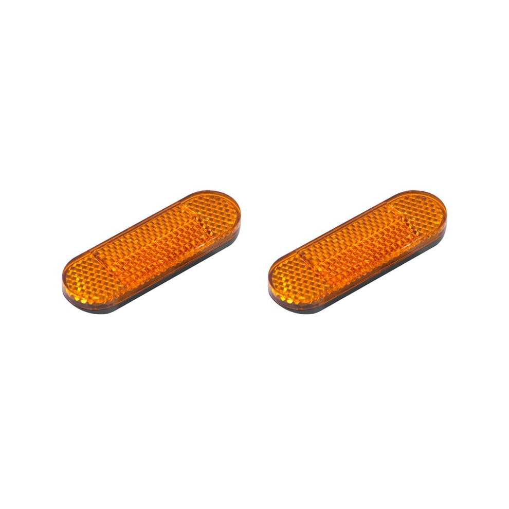 2X Abs Reflective Front Safety Tube Reflector For Mi Electric Scooter 1S Pro Pro2 M365 Front Tube Night Warning 6032990683653