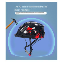 2X Casque de Vélo Adulte, Microshell Léger, Hommes et Femmes, Ajustement Suggéré 57-63 cm pour le Cyclisme Rouge